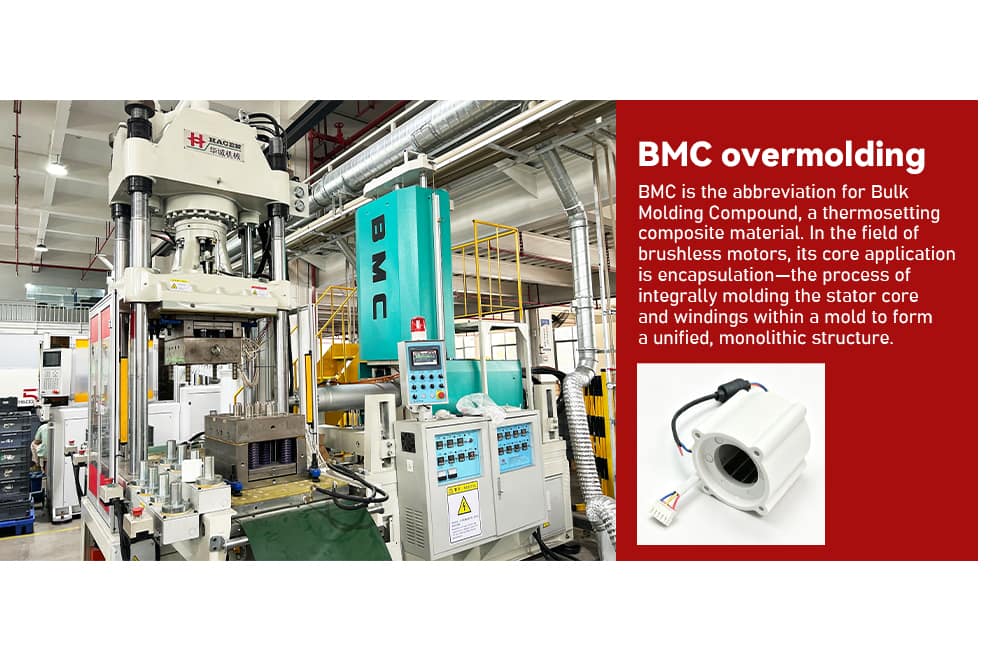 BMC overmolding